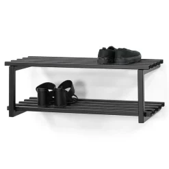 Parker industrieel schoenenrek zwart