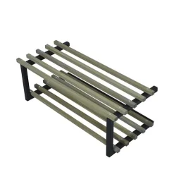 Parker industrieel schoenenrek zwart