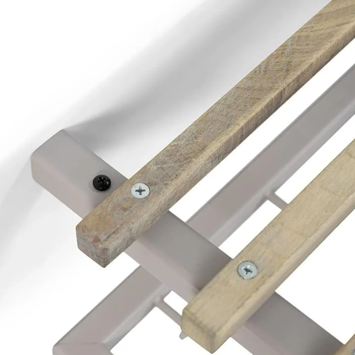 Parker Wandkapstok Taupe Eikenhout 76cm