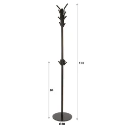 Patrick Kapstok Staand Bruin 30cm