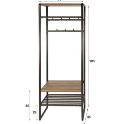 Patrick Staande Kapstok Hout 70cm