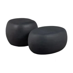 Pebble Bijzettafel Betonlook Antraciet 50cm