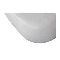 Pebble Salontafel Betonlook Wit 100cm