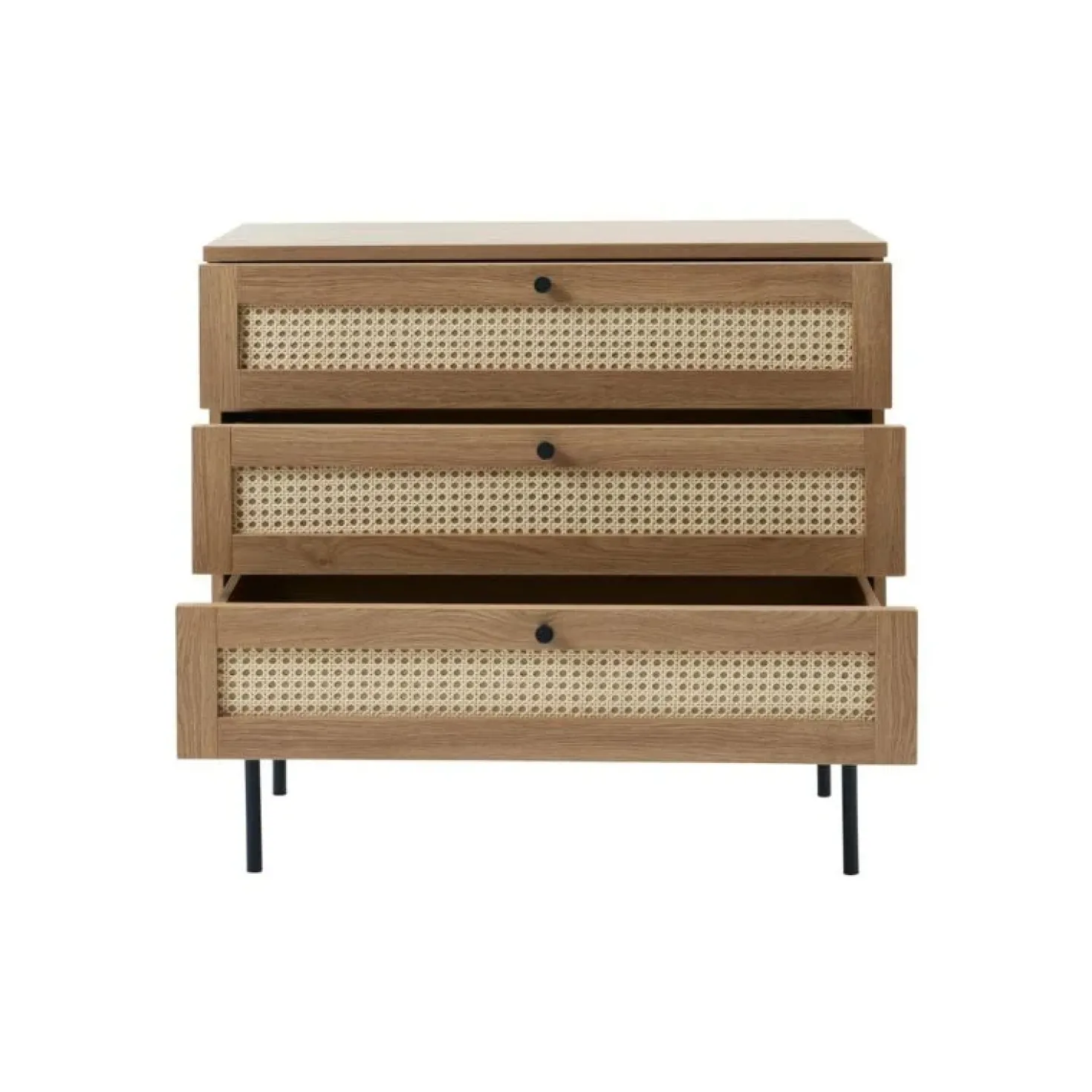 Pernille Ladekast Naturel rotan 80cm