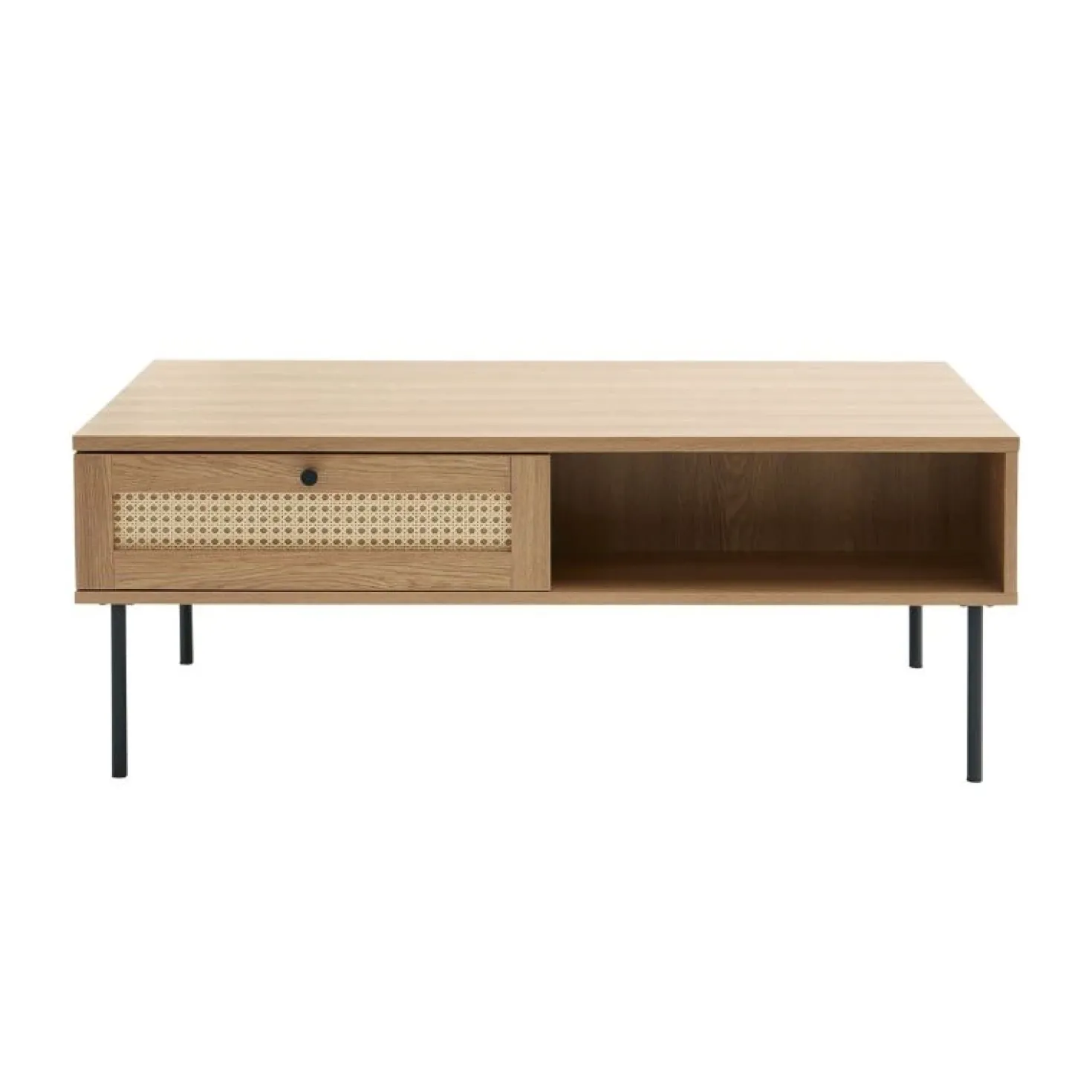 Pernille Salontafel Naturel rotan 110cm