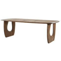 Phoebe Eettafel deens ovaal Bruin 230cm