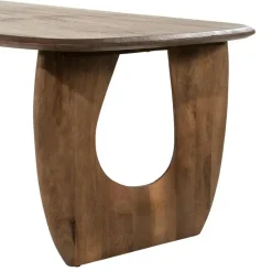 Phoebe Eettafel deens ovaal Bruin 230cm