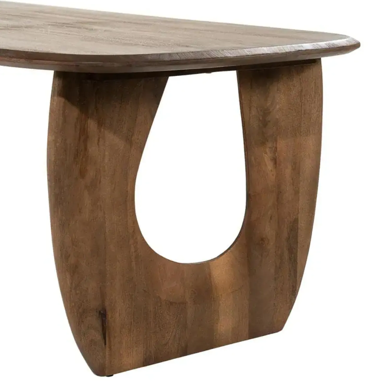 Phoebe Eettafel deens ovaal Bruin 290cm