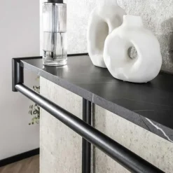 Phoebe Kapstok 20 haaks hoog Antraciet melamine 100cm