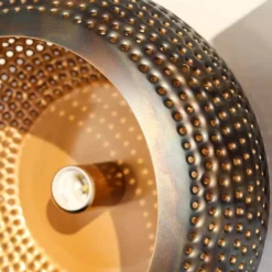 Pinch Plafondlamp 35cm Zwart bruin