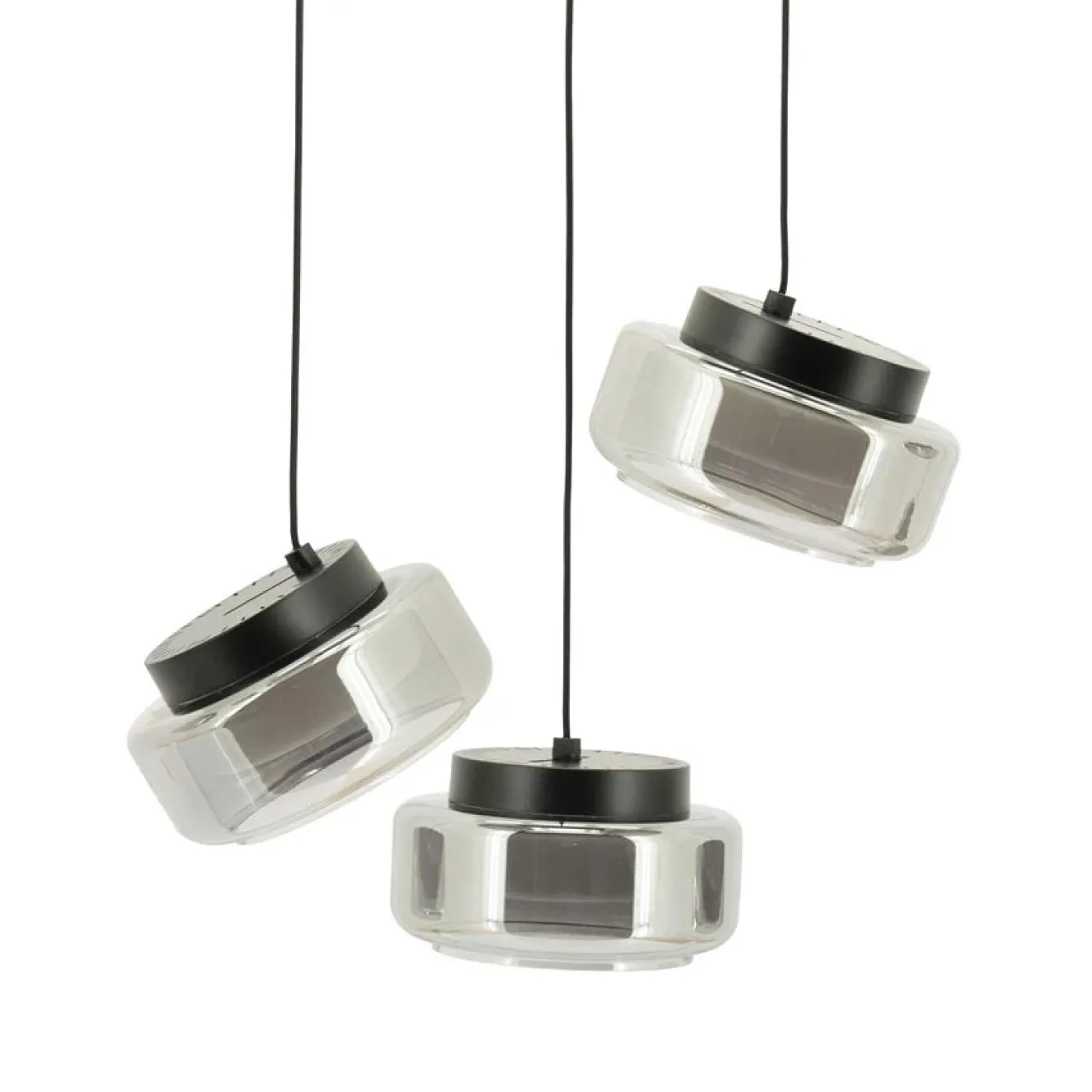 Pivot 3-lichts getrapte Hanglamp