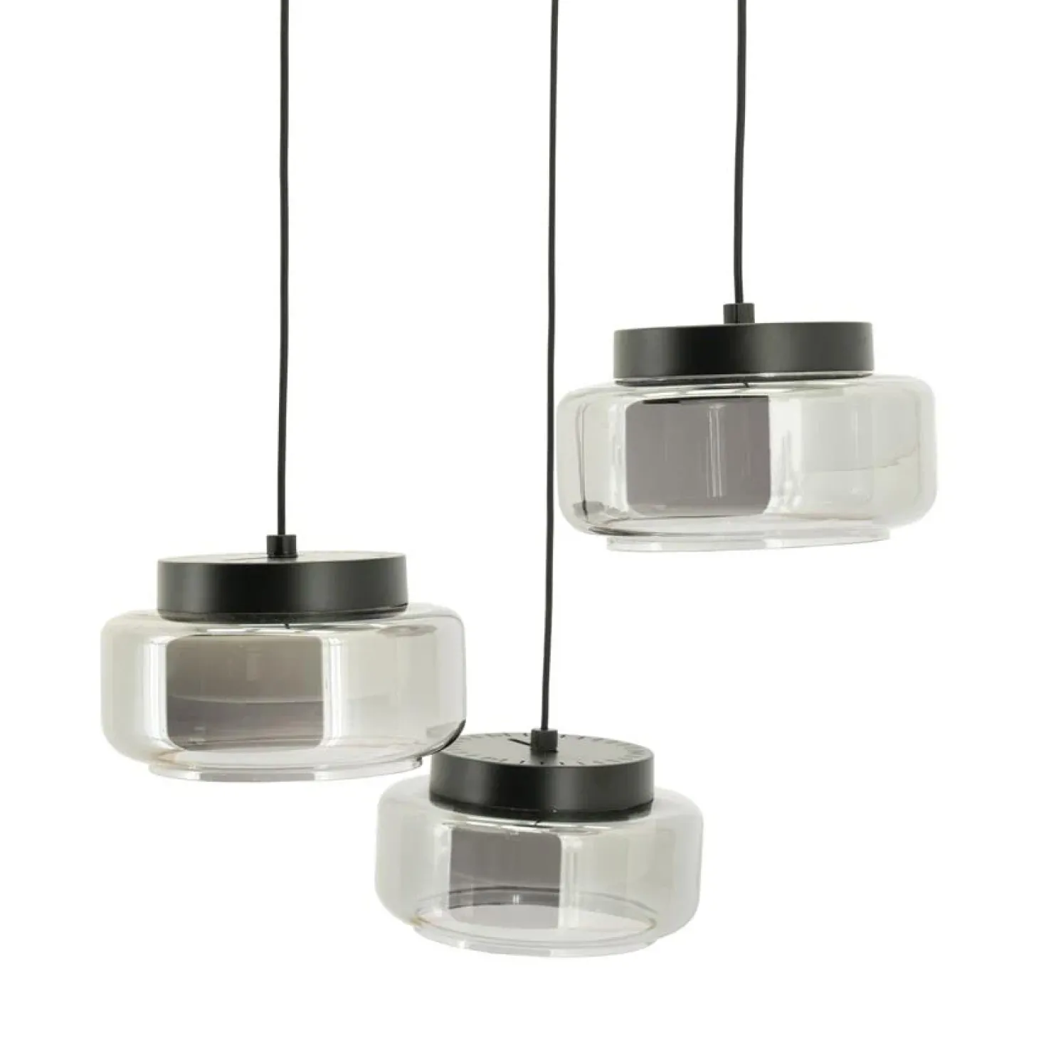Pivot 3-lichts getrapte Hanglamp