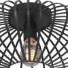Plafondlamp Dunbar Zwart