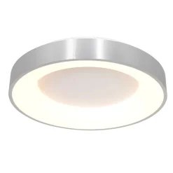 Plafonniere Ringlede zilver medium 38cm
