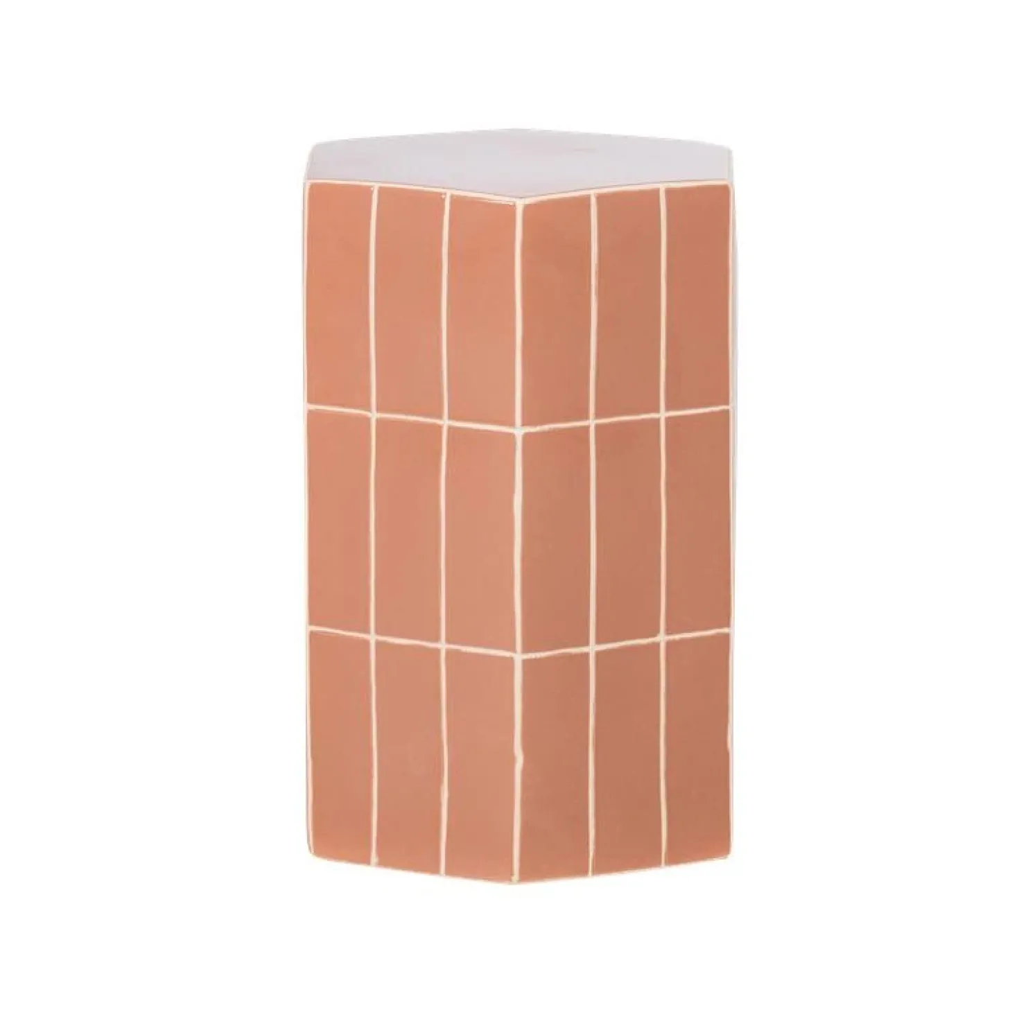 Plu Bijzettafel Oudroze 54cm