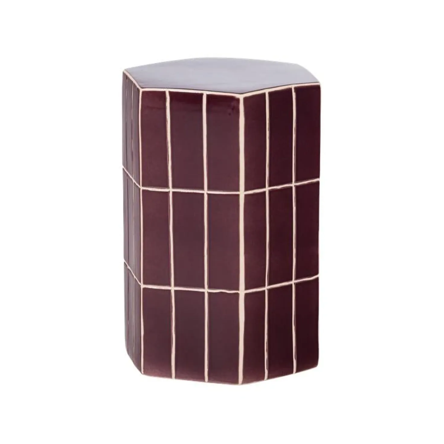 Plu Bijzettafel Paars 42cm