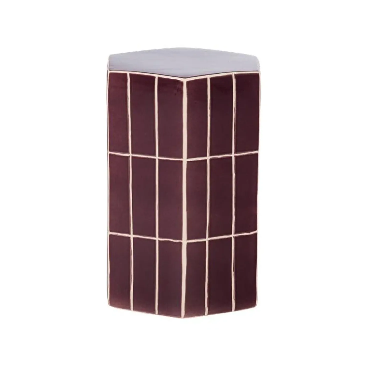 Plu Bijzettafel Paars 42cm