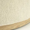 Poef Avah large beige 80cm