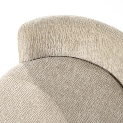 Poef Marque Taupe 43cm