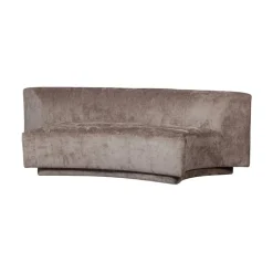 Popular 2-Zits Bankje Taupe 215cm