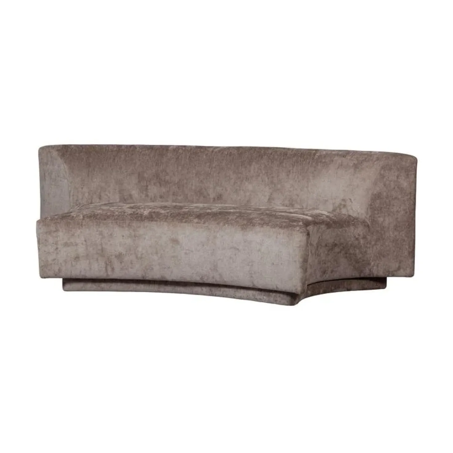Popular 2-Zits Bankje Taupe 215cm