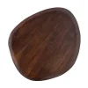 Posture Bijzettafel Mangohout Walnoot 60cm