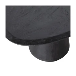 Posture Salontafel Mangohout Zwart 120cm
