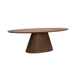 Premana Eetkamertafel ovaal Bruin 260 cm
