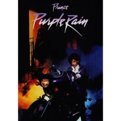 Prince Purple Rain - metalen bord