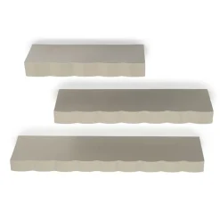 Prinz Wandplanken set van 3 taupe