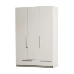 Pure 3-Deurs Kledingkast Splitdeur Dennenhout Dust 95cm