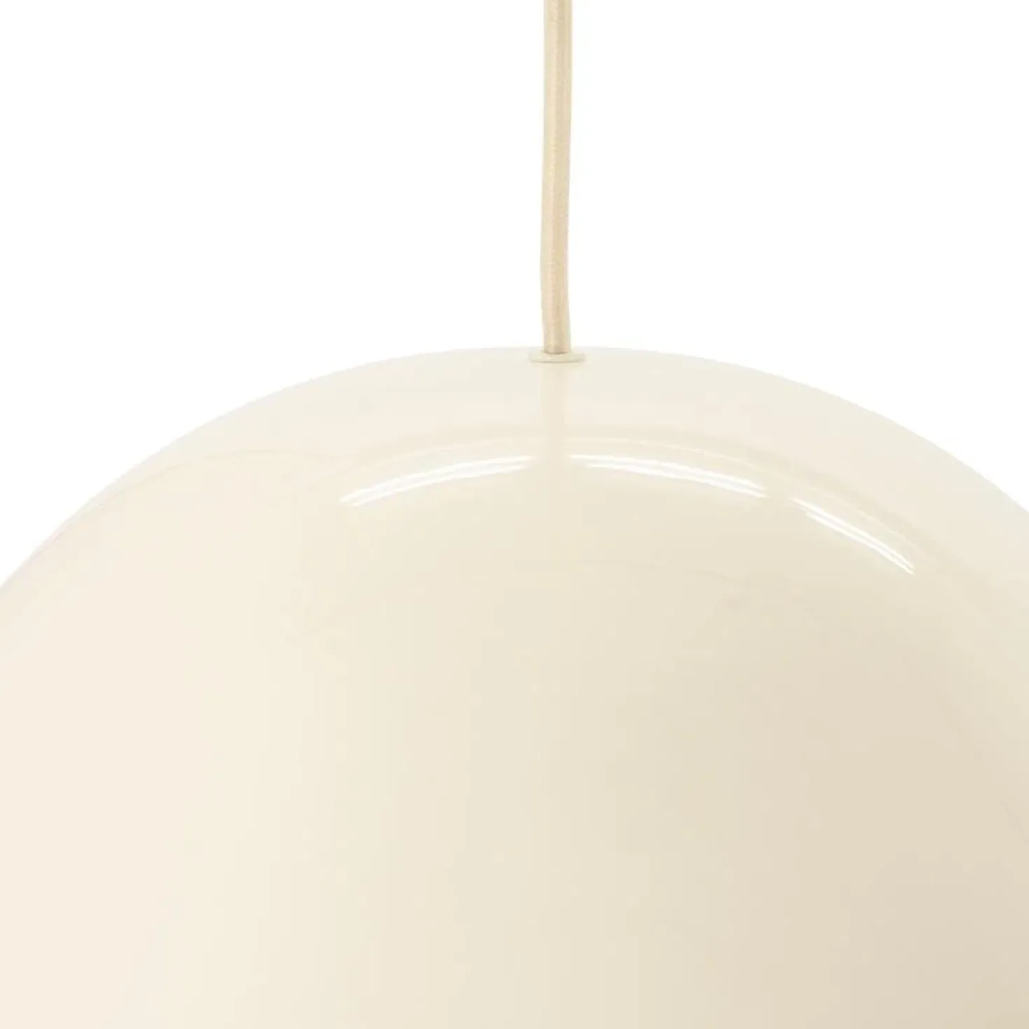 Puro 1-lichts Hanglamp Large Beige