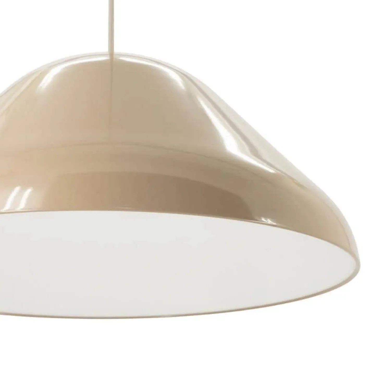 Puro 1-lichts Hanglamp Large Taupe