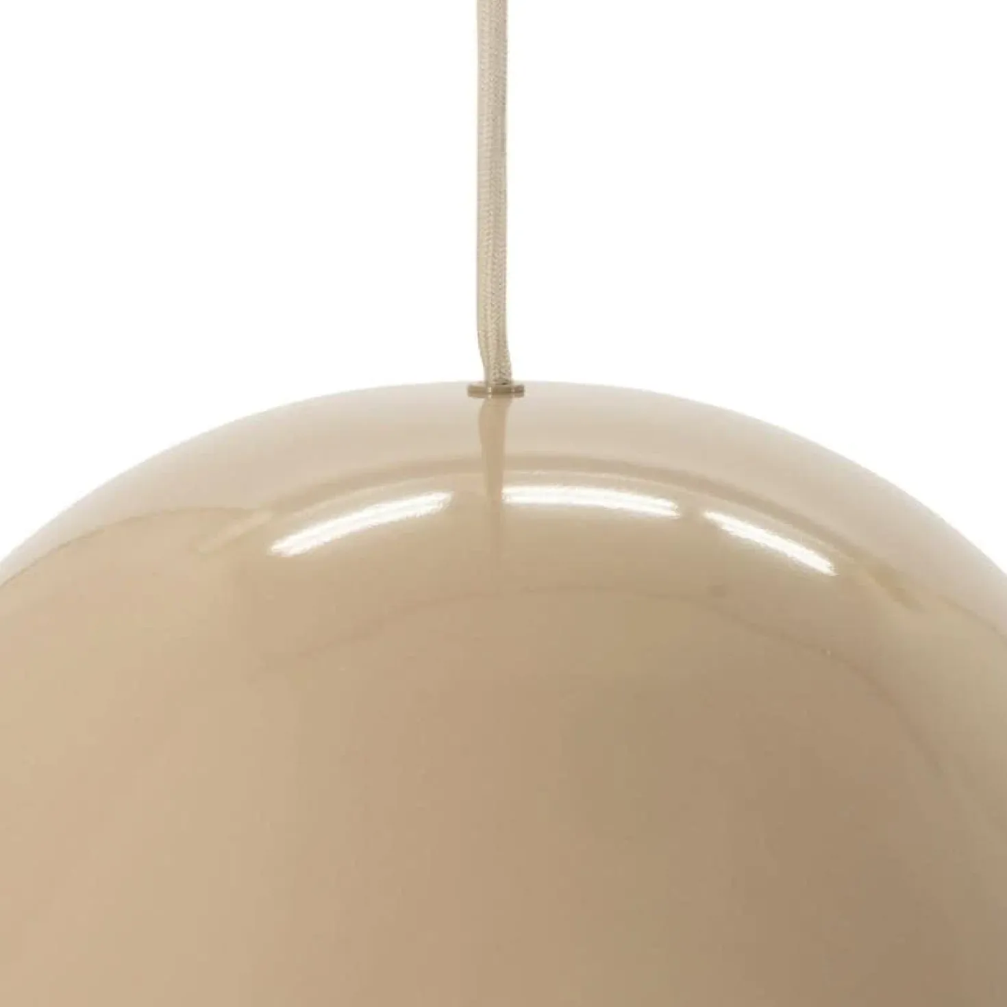 Puro 1-lichts Hanglamp Large Taupe