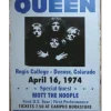 Queen Regis Collage - metalen bord