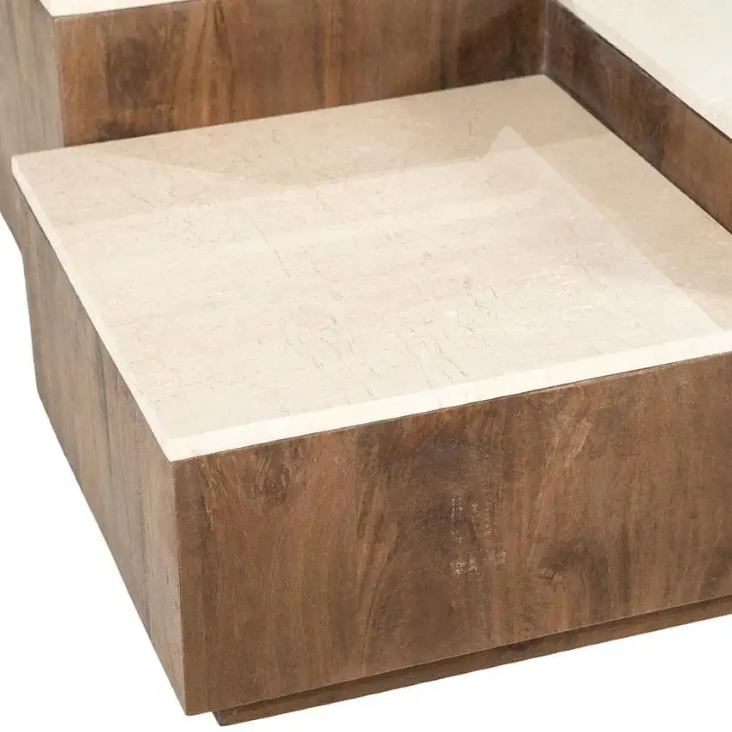 Quido Salontafel in 3 hoogtes Marmer 105cm