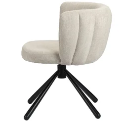 Quinty Eetkamerstoel Beige
