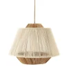 Rae 1-lichts Hanglamp kort Beige