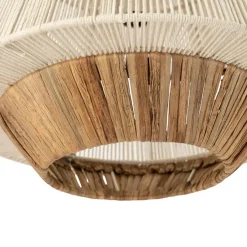 Rae 1-lichts Hanglamp kort Beige