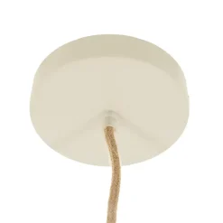 Rae 1-lichts Hanglamp kort Beige