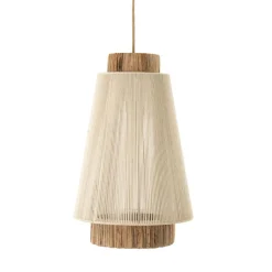 Rae 1-lichts Hanglamp lang Beige