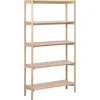 Ravel Boekenkast Hoog Naturel 86cm