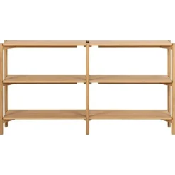Ravel Boekenkast Laag Naturel 169cm
