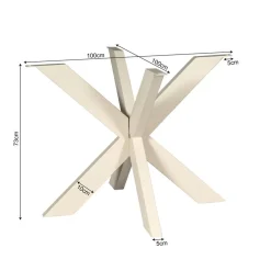 Raven Matrixpoot Rond zand 100cm