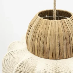 Reb 1-lichts Hanglamp katoen