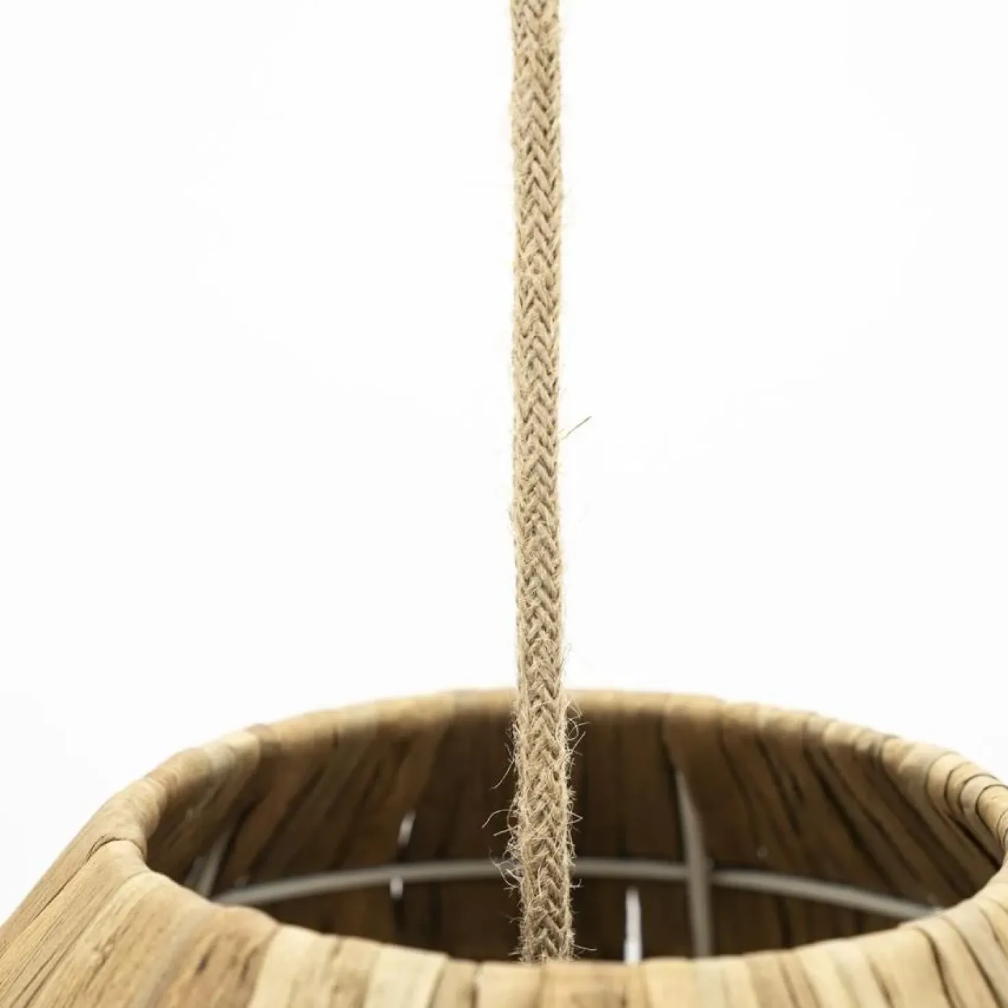 Reb 1-lichts Hanglamp katoen
