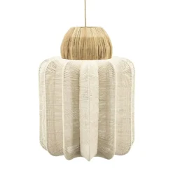Reb 1-lichts Hanglamp katoen