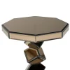 Reflec Bijzettafel Bruin 33cm