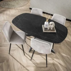 Reggy Eetkamertafel deens ovaal 150cm