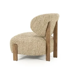Reiza Fauteuil bruin Taupe